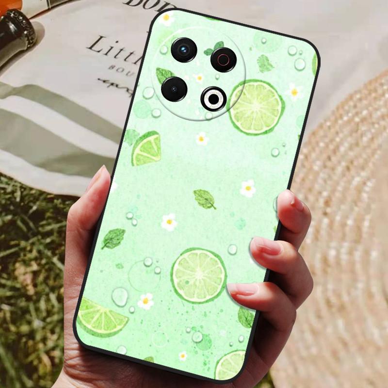 Für Tecno Spark 30 Pro KL7 Hülle Luxus Handy Silikon Rückseite für Tecno Spark 30Pro 4G Hüllen Schutz Stoßfest Schale Capas