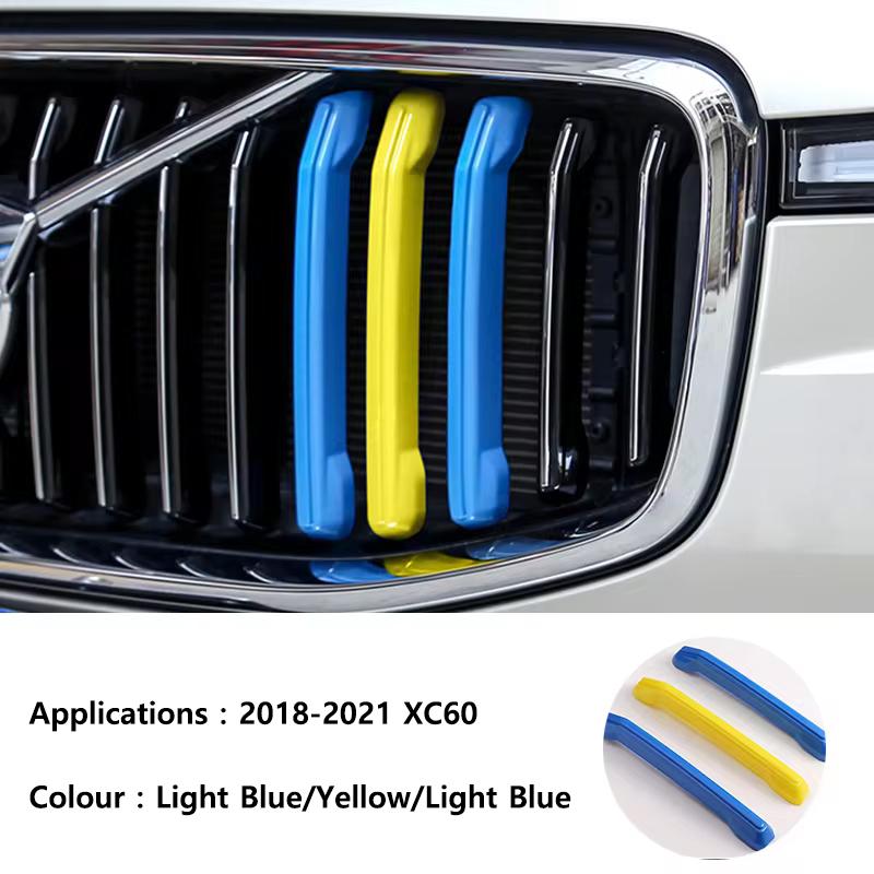 Pro Volvo S60 S90 XC40 XC60 XC90 V60 V90 modifikovaná mřížka švédský styl ozdobná lišta interiérové automobilové doplňky dekorativní
