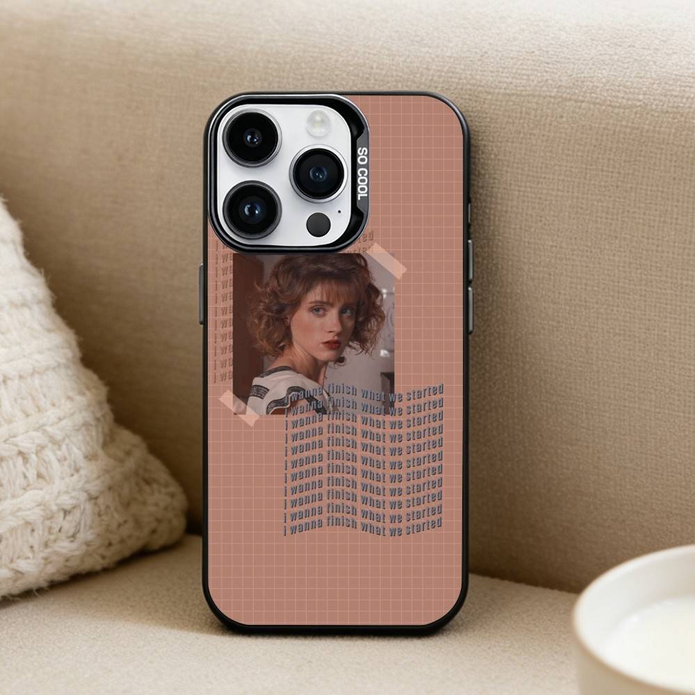 N-Natalia Dyer  Phone Case For iPhone 16,15,14,13,12,17,Pro,MAX Black Matte Shockproof Cover