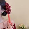 Bohemian Chinese Style Side Clip Fairy Thai Hair Fork Elegant Bride Hair Accessories  Bridesmaid