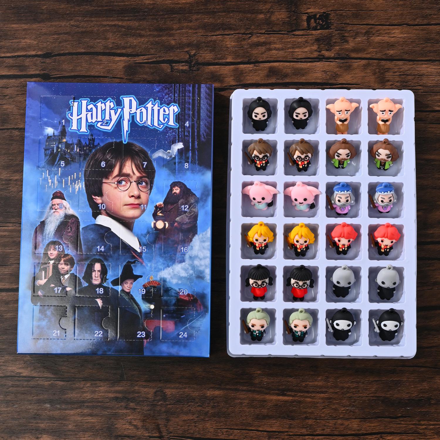 Набор из 24 брелоков-сюрпризов и подвесок на рюкзак Гарри Поттер