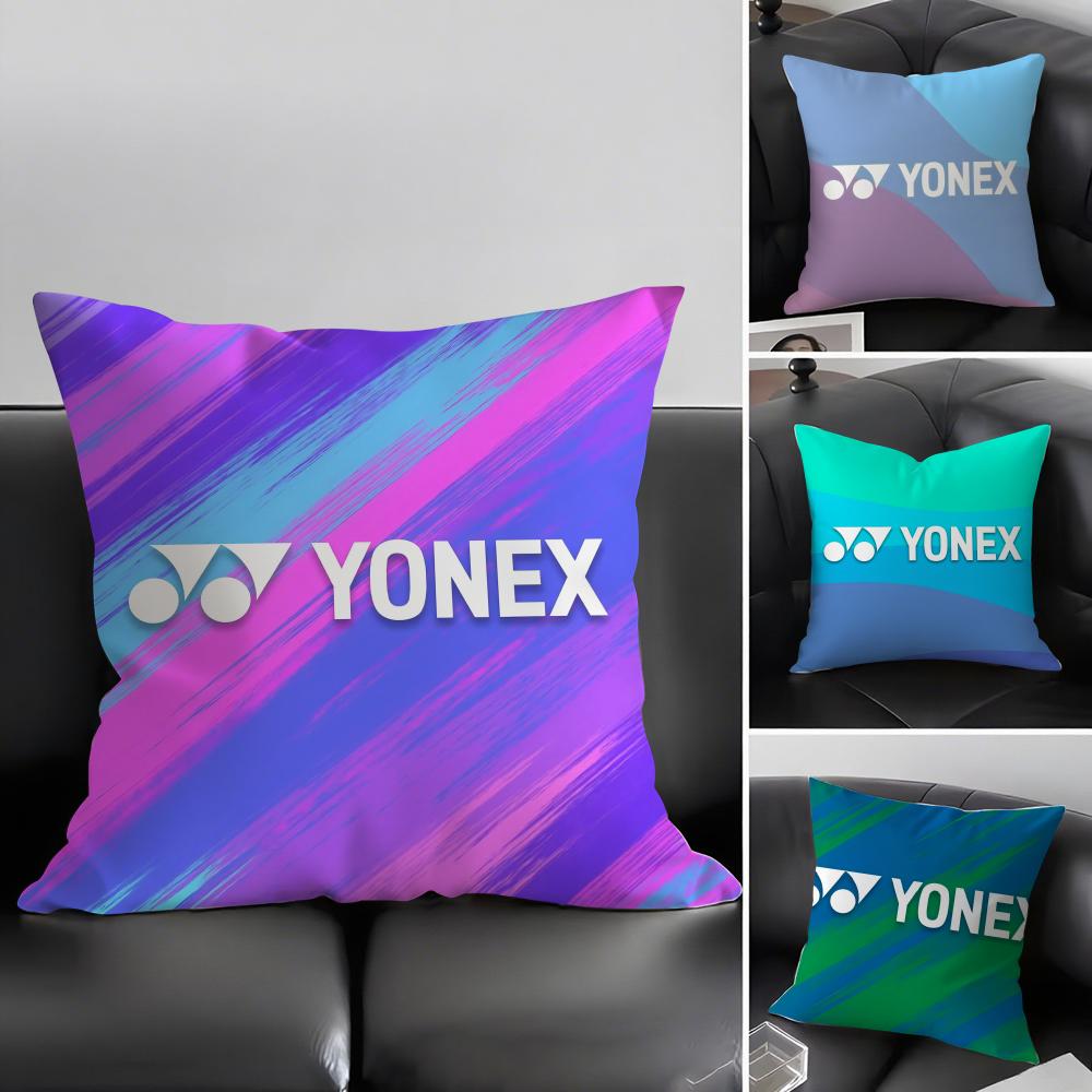 Luxury YYonex Cushion Cover Elegant Comfort Pillowcase Sofa Bed Doublesided Printed Invisible Zipper Home Decor