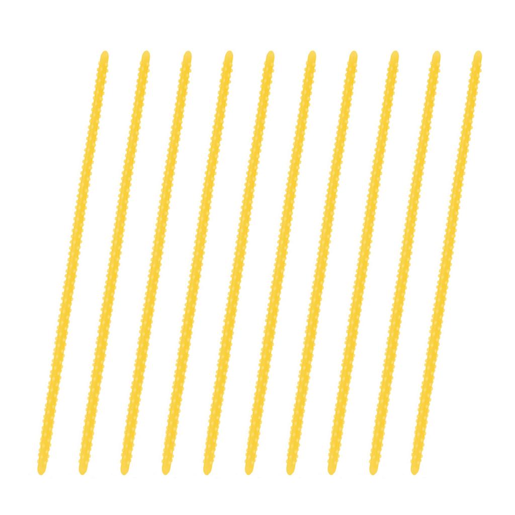 10 Pieces Hair Perm Rods Silicone Fireworks Bars Hairdressing Styling Curling Perm Rod Salon Tool for Hair Styling