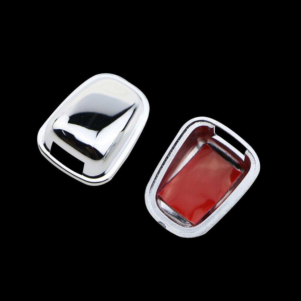 For Ford Ecosport 2012 - 2017 ABS Chrome Sprinkler Head Water Spray Nozzle Wiper Water-jet Cover Trim  Accessories