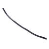 Car Rear Spoiler Roof Lip Rubber Low Noise Double Sides Adhesive Trunk Spoiler Trim Strip Sticker Black
