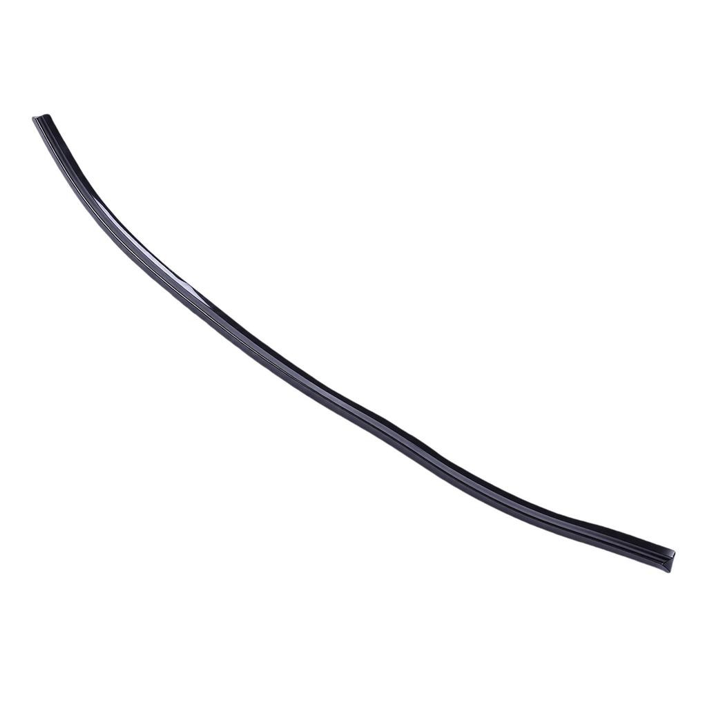 Car Rear Spoiler Roof Lip Rubber Low Noise Double Sides Adhesive Trunk Spoiler Trim Strip Sticker Black