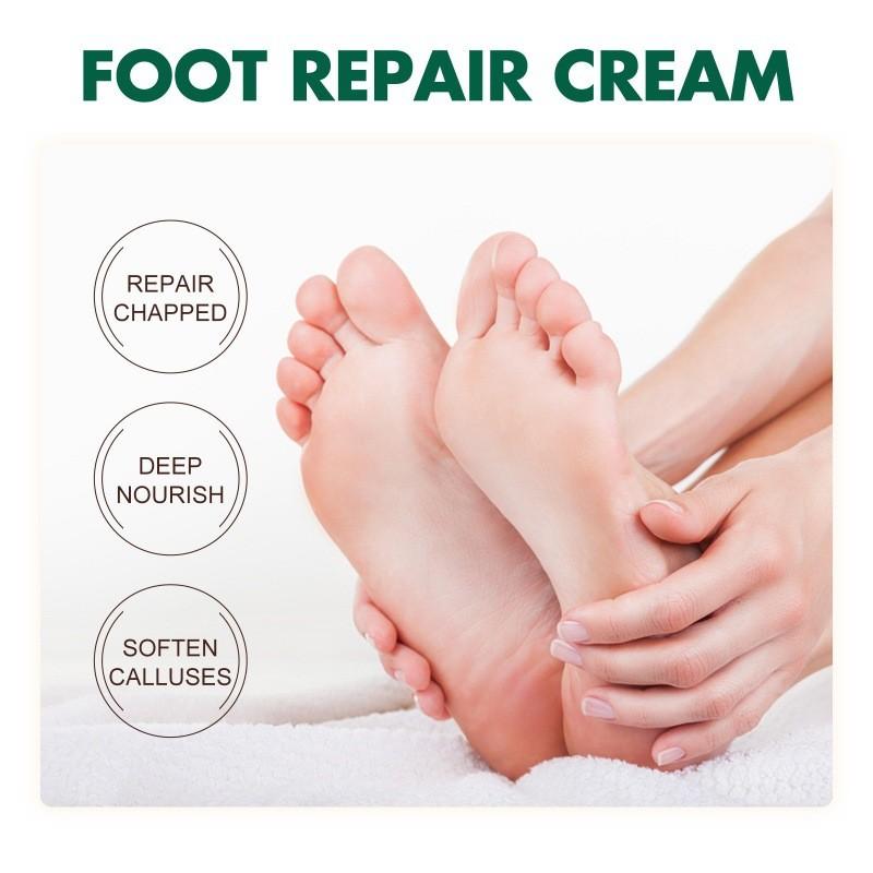 Ouhoe Nourishing Foot Repair Cream For Cracked Heels Dry Skin And Hydration 100g