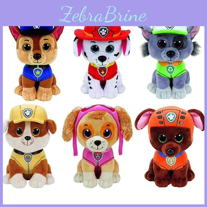 Adorabile Peluche Cane Paw Patrol con i Personaggi Amati Marshall Rubble Chase Rocky
