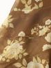 2025 Spring Women's European & American Double-Layer Ruffle Chiffon Cowl Neck Spaghetti Strap Dress