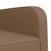 Armchair Cappuccino Faux Leather