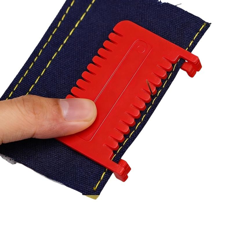 1pc Sewing Guide Template For Consistent Stitches Spacing Precision Sewing Tool For Fabric Embroidery Leather Craft