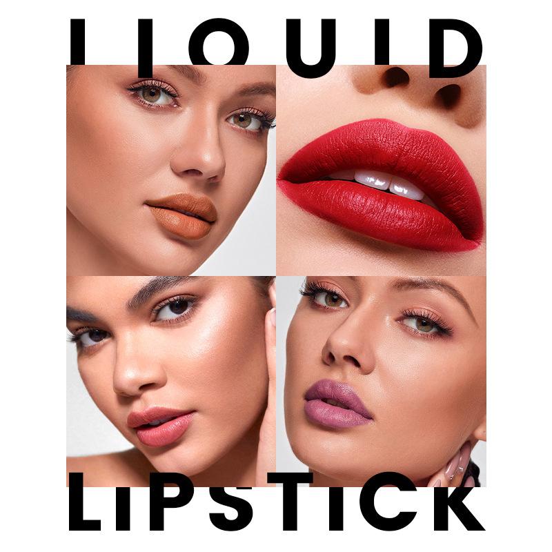 14 Colors Matte Lipstick Moisturzing Lip Glaze Lip Plumping Natural Nude Lip Gloss Lip Honey Lipstick Makeup