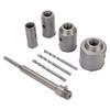 5 Stück Beton Lochsägen Set 30mm 40mm 50mm 65mm Schaft Wand Zement Mauerwerk Stein Ziegel Bohrer Sets