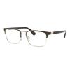 Eyeglasses Fashion PR 54TV Size [Prada] [ ] Frames, Glasses, 01U1O1, 55, Square, Unisex, Men's, Women's