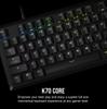 K70 Core RGB Optical-Mechanical Keyboard Black