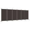 VidaXL Room Divider 6 Panels Folding Room Separator Privacy Screen Partition Living Room Decoration 350271