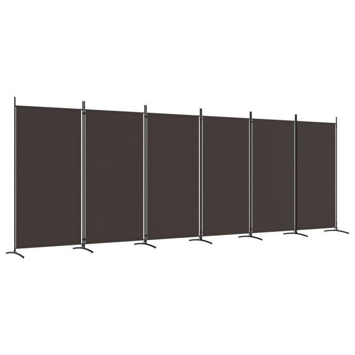 VidaXL Room Divider 6 Panels Folding Room Separator Privacy Screen Partition Living Room Decoration 350271