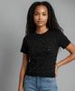 Bonseullipi Galaxy Stud Snap Top (Black)