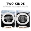 Suitable for Peugeot Long Plush Steering Wheel Cover, Fashionable Autumn and Winter Warm Non-Slip Protective Cover 208 2008 308 508 5008 408 4008