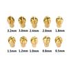 10Pcs 4.8mm Shank Mini Drill Chucks 0.5mm-3.2mm Chuck Adapter Durable Power Rotary Tool  For Dremel