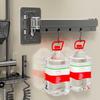 Set Tenda Doccia Pieghevole Premium - Divisorio Retrattile Invisibile Senza Foratura, Poliestere Impermeabile Separazione Secco-Bagnato