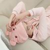 Quick Dry Hair Towel Cartoon Soft Bath Cap Solid Color Thickened Bathroom Hair Turban Absorbent Shower Cap Bathroom Accessories