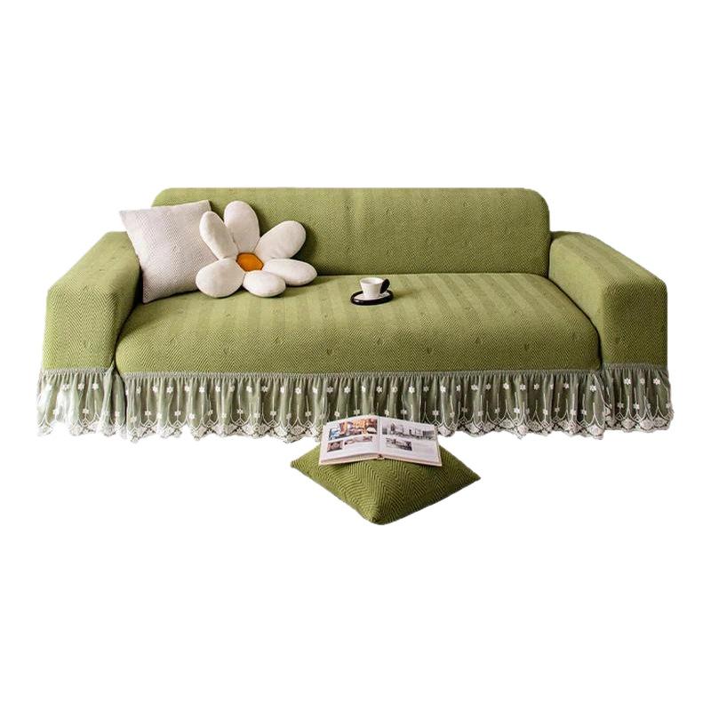Anti Cat Scratch Sofa Cover for All Seasons New Retro Skirt Sofa Cover All Inclusive Universal Protective Cover