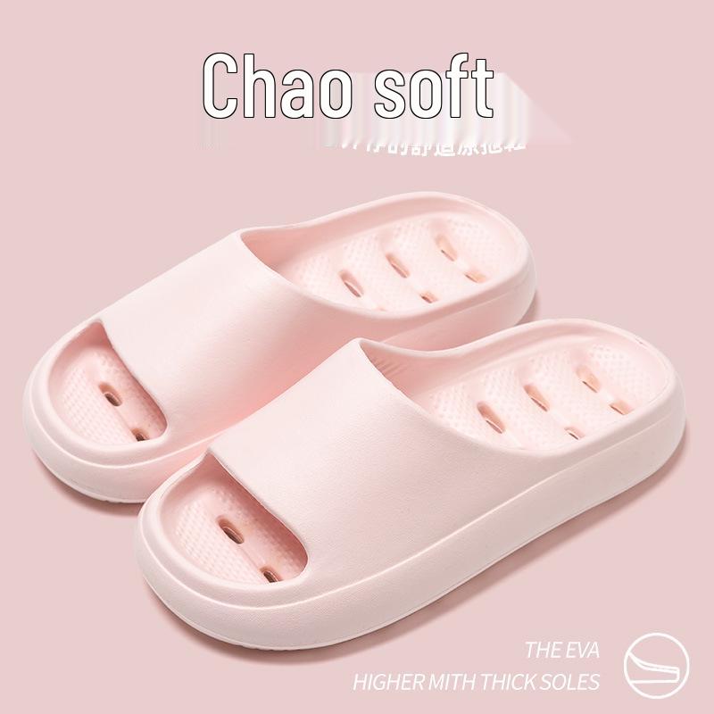 Unisex Non-Slip Quick-Drying Bathroom Shower Sandals with Thick Soles