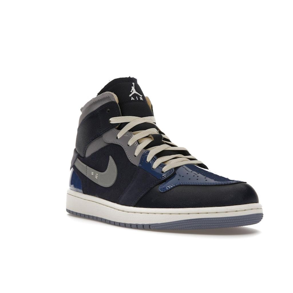 Air Jordan 1 Mid SE Craft Inside Out - Obsidian Men Sneakers Blue French-Blue Ashen-Slate DR8868-400
