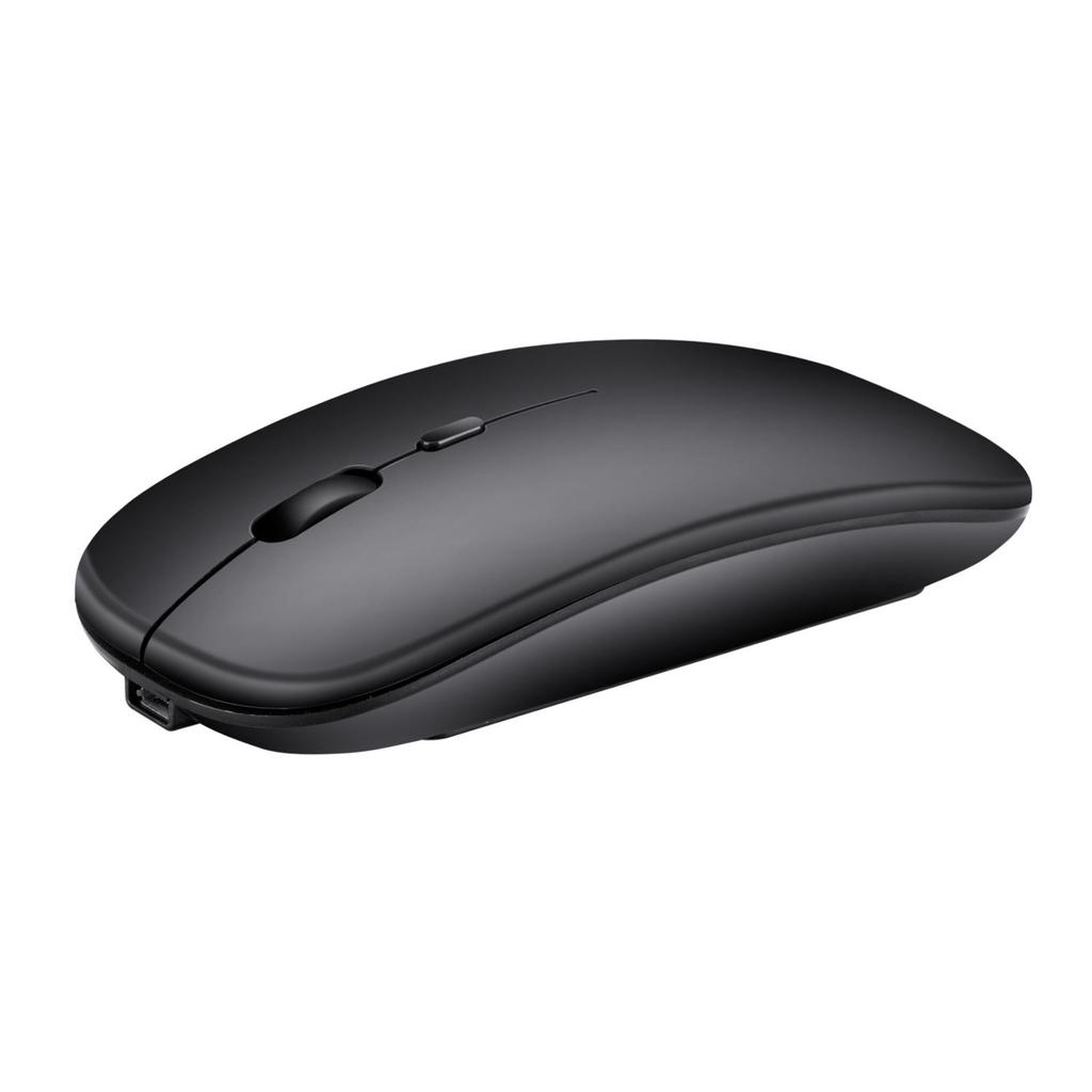 Wireless Rechargeable Mouse for Laptop Computer PC Slim Mini Noiseless Cordless Mouse 2.4G Mice for Home/Office