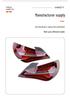 Compatible Taillight Brake Warning Light for Mercedes-Benz CLA (2016-2019) W117 - 1179063700/1179063800