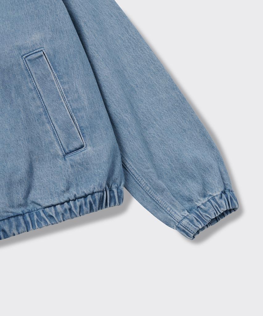 Musinsa Standard Denim Swing Top Blouson Jacket [Light Indigo]