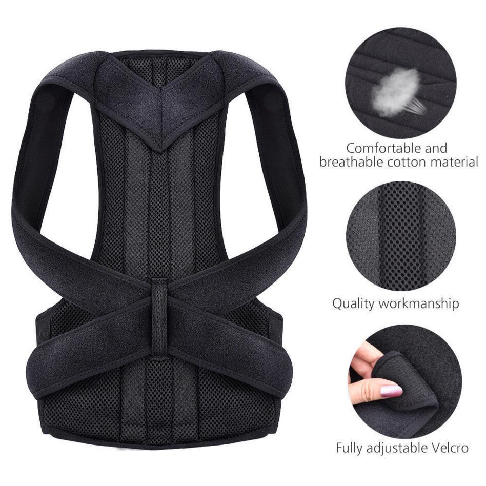 Adjustable Scoliosis Posture Corrector Corset Rear Strut Waist and Waist Support Direct Correction