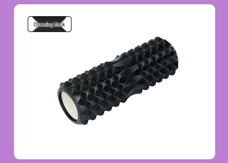 Cross-EVA Crescent Yoga Foam Roller for Muscle Relaxation
