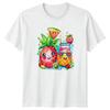 Kawaii Summer Fruit TShirt Tropical Beverage Gift For Him And Her