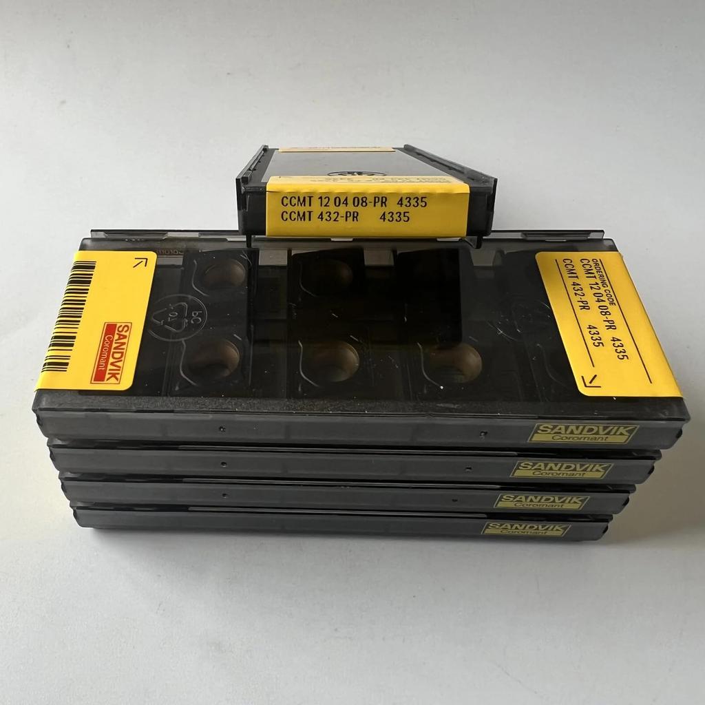 Original Sandvik / CCMT120408-PR 4335 /CNC lathe carbide blade tool 10 Pcs
