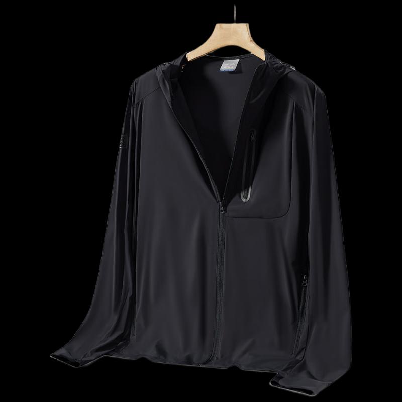 Tan Beiman Men s Plus Size Ice Silk UV Protection Fishing Hoodie