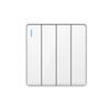 White UK Plug 13A with USB Panel UK Socket Panel, International Universal USB Mobile Phone Charging Socket, with LED Light