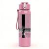 1PC Black Cross Minimalist Line Art Print 750ml Portable Sports Water Bottle Leakproof Gym Outdoor Travel Drink Cup