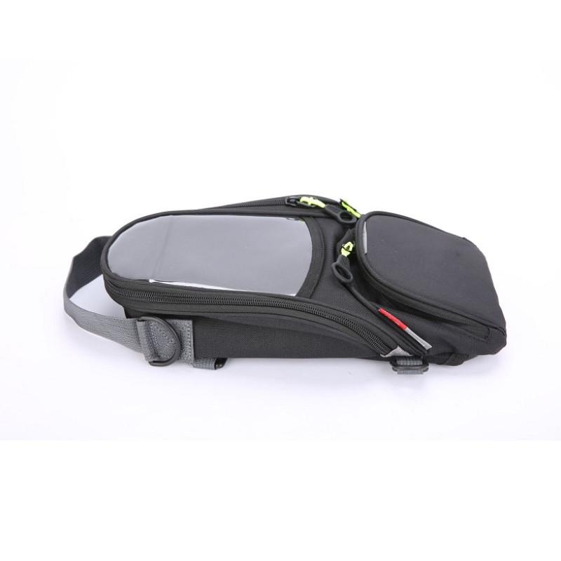 Stylish Waterproof Black Motor Tank Bag Magnetic Motorcycle Bag For Oil Fuel Tank