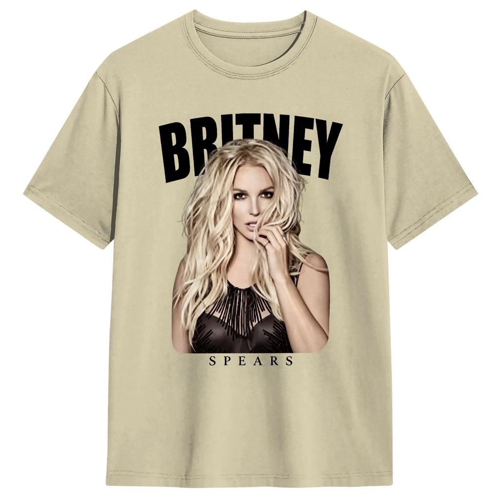 Leisure Singer BBritneys Spears TShirt Unisex Crewneck 100 Cotton Summer Fashion T Shirt Short Sleeve Tees Summer Tops