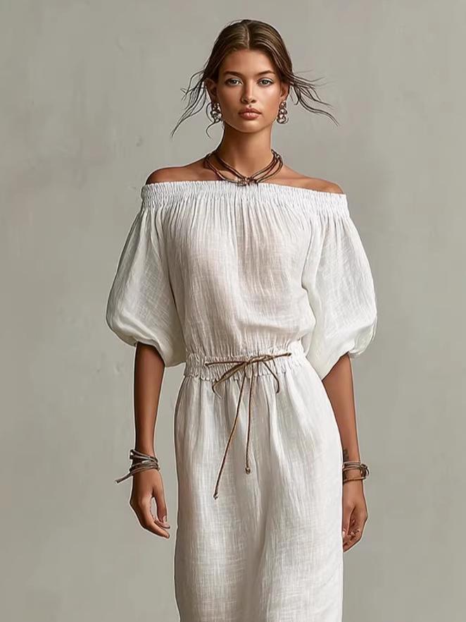 2026 Elegant Summer Casual Solid Color Women's Two-Piece Pants Suit