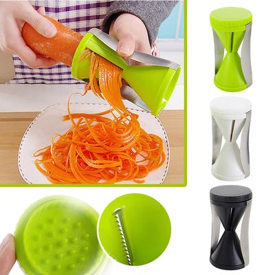 Mutfak Çok Fonksiyonlu Doğrayıcı Yaratıcı Spiral Huni Doğrayıcı Döner Sebze Doğrayıcı