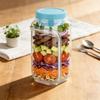 Functional Plastic Square Container For Various Food Freshness Preservations With Hassle Release Cleaning Maintenance