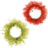 Simulation Flower Port Love Spring Wreath Outdoor Courtyard Door Hanging Decorative Shooting Props