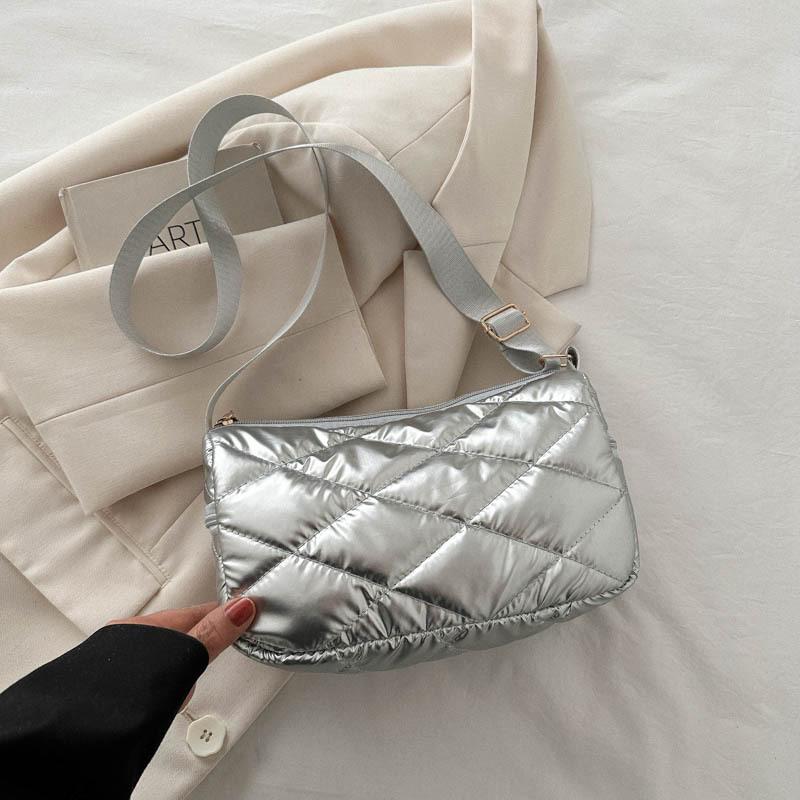 Soft Leather Fashion Shoulder Bag Women'S Spring Versatile Messenger Bag Pillow Bag Women'S Bag Tide