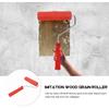 T Tool Tools 7-inch Textured Paint Roller Pattern Paint Roller for Walls DIY Wall Decor Empaistic Grain Painting Roller with Handle Rollers Painting