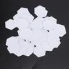 100Pcs PatchWork Template Hex Papel Modelboard Quilting Costura Artesanato DIY Ferramenta de Costura(16mm hexagonal )