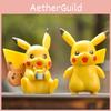 Figurines Pikachu Anime Childrens Toy Birthday Gift Desktop Collectibles Decor