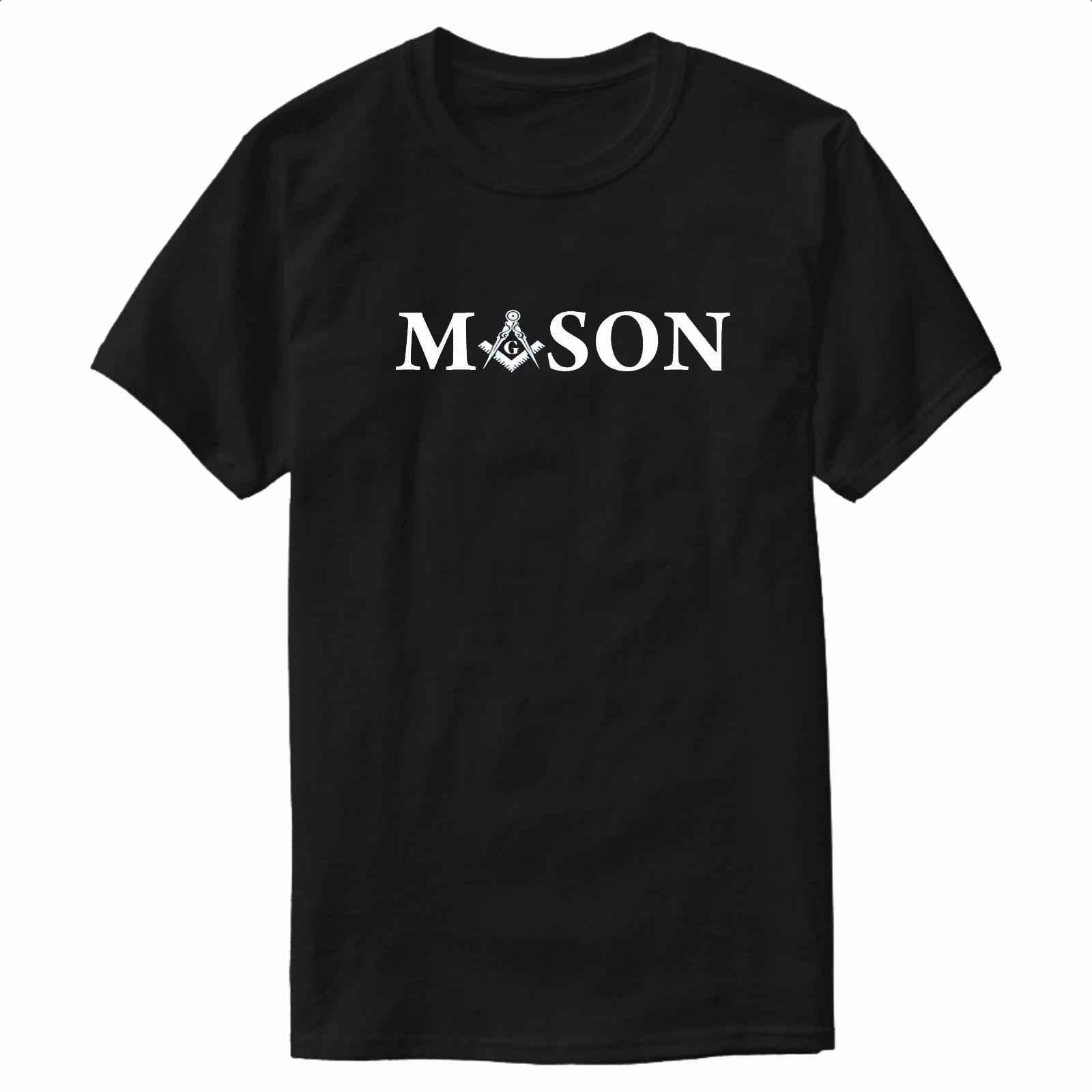 

Freemason Square Compasses Symbol Mason TShirt 100 Cotton ONeck Summer Short Sleeve Casual Mens Tshirt Size S3XL S
